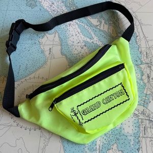 Vintage Neon Grand Canyon Souvenir Fanny Pack